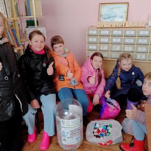 Акция «Добрые крышечки».