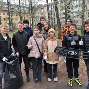 Волонтерский отряд  действует