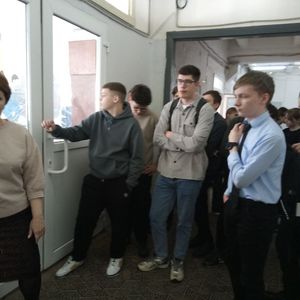 В рамках профориентации школьников