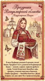 Владимирская вишня — символ садов и пирогов